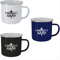 DH6045 16 Oz. Steel Campfire Mug With Custom Imprint